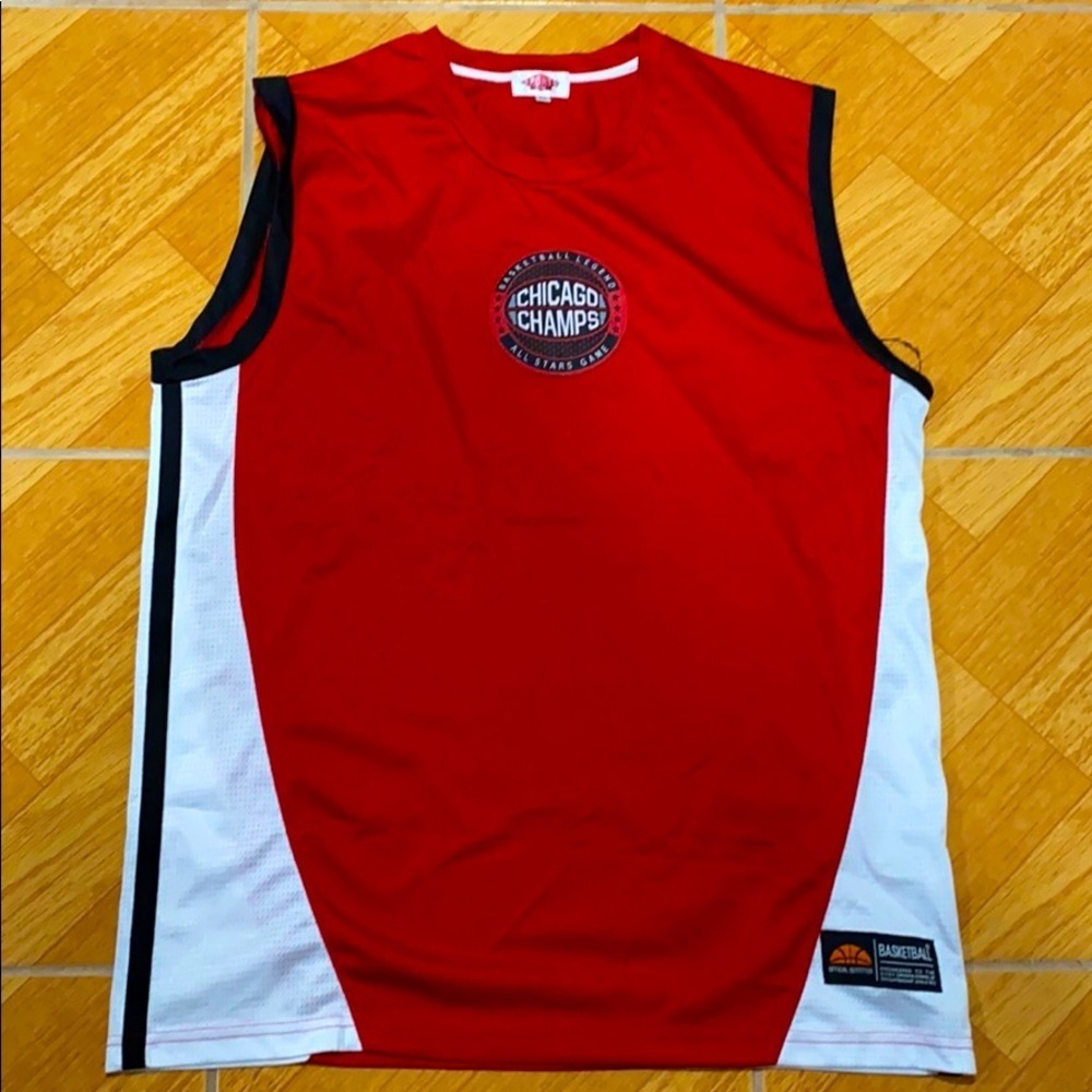 SM sports club Chicago champs basketball jersey
